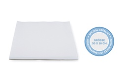 ROMULSIN Hygiene Waschtuch/Intimtuch, 100% Zellstoff, ultra weich,  30x18 cm Spenderbox 100 Stk.