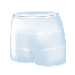 Attends Stretch Pants, Fixierhose, grau, XXXL, 15 Stk.