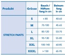 Attends Stretch Pants, Fixierhose, gelb, S, 15 Stk.