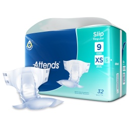 Attends Slip Regular 9 XS, 32 Stk.