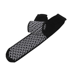Antirutschsocken universal, schwarz, Baumwolle, 30 Grad waschbar, 10 Paar