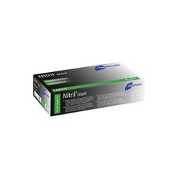 Nitril® Black, Untersuchungshandschuh Nitril, puderfrei, Schwarz Large (8-8,5), 100 Stk.