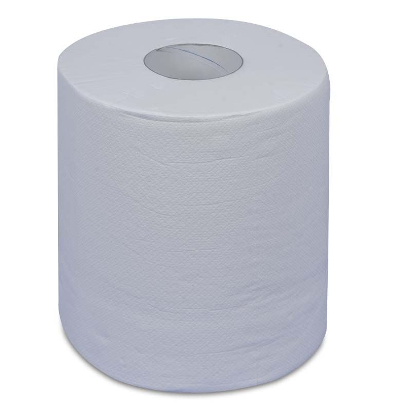 zetRoll® Handtuchrolle hochweiss, 100% Zellstoff, 2-lagig, 22 cm x ca. 160 m, 6 Stk.