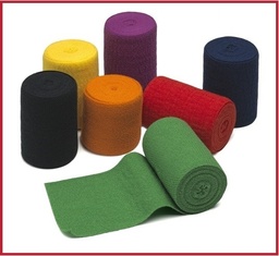 WERO SWISS© Elasticolor, 10cm x 5m, rot, 10 Stk.