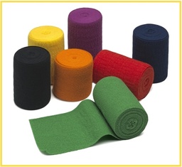 WERO SWISS© Elasticolor, 6cm x 5m, gelb, 10 Stk.
