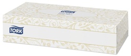 Tork extra weiche Kosmetiktücher, 140280, 2lg, 100 Stk. pro Box, weiss,  100 Stk.