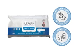 Formades Rapid FP Wipes (NEW), Sensitive, Flächendesinfektion, 20x23 cm, 60 Stk. pro Flowpack inkl. VOC