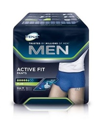 TENA Men Active Fit, Pants Plus S/M, 12 Stk.