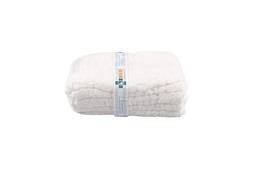 Bauchtuch BeeSana mit RX + Schlaufe doppelt steril, 45 x 45 cm, weiss, Karton 120 Stk