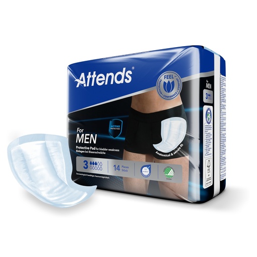 [430014N] Attends For Men 3, 14 pezzi.