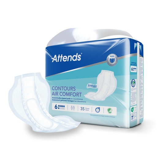 [430017N] Attends Contours 6 Air Comfort, 35 Stk.