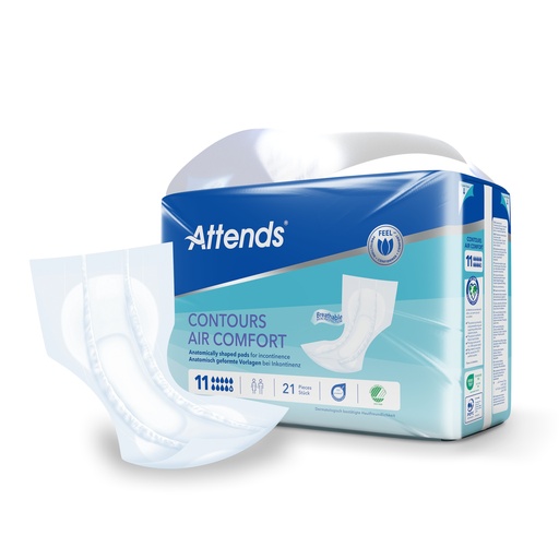 [430022N] Attends Contours 11 Air Comfort, 21 Stk.