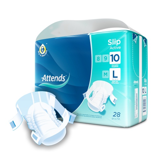 [430066N] Attends Slip Active 10 L, 28 Stk.