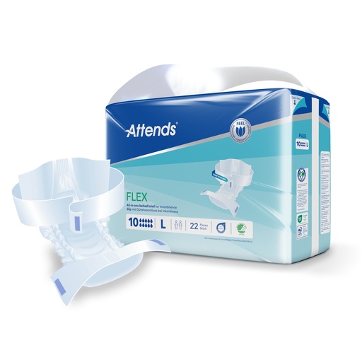 [430090N] Attends Flex 10 L, 22 pcs
