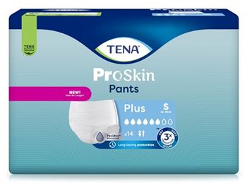 [432019N] TENA Pants Plus, Proskin, 65-85 cm, S, 14 pz.
