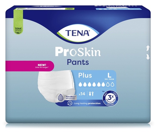 [432021N] TENA Pants Plus, Proskin, 100 - 135 cm, L, 14 pcs.