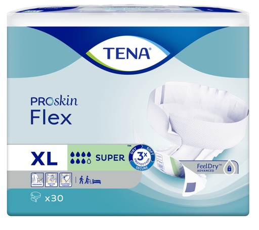 [432077N] TENA Flex Super Proskin XL, 30 Stk.