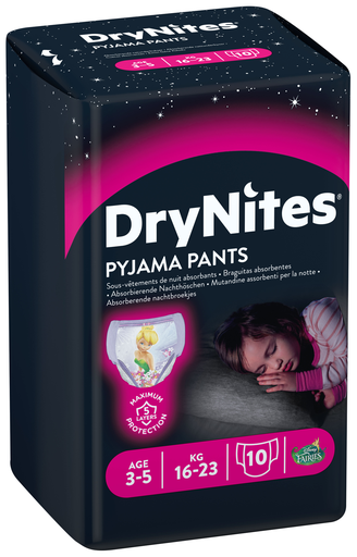 [433001N] Huggies Drynites night panties for Girls, 3-5 years, 5612357, 10 pcs.