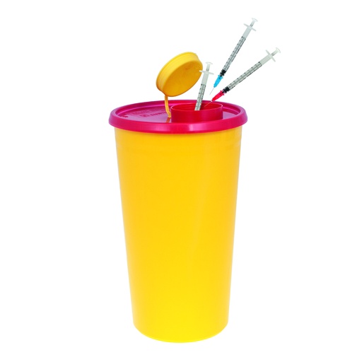 [440016N] Cannula and syringe disposal, 2.5 l, 1 pc.