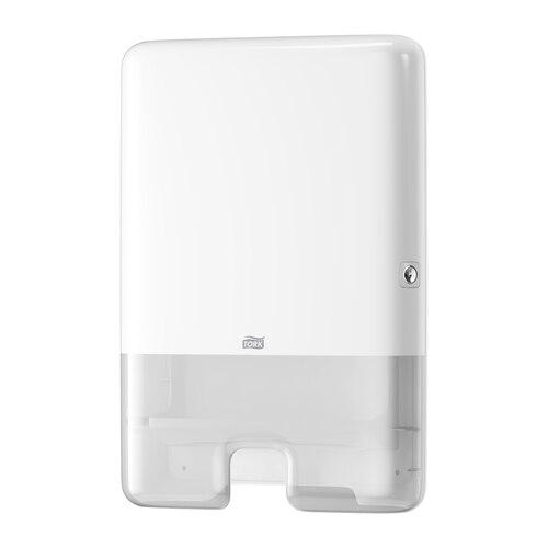 [700018N] Tork Xpress® Grand distributeur d'essuie-mains multifold, 552000, Elevation, 444x302x102mm, H2, blanc, 1 pc.