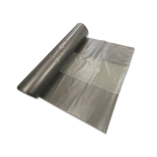 [720000N] First-aid Trolley Bag HDPE 10 lt, gray, Environmentally friendly, 200/180x380 mm, 30 x 50 pcs.