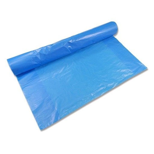 [720004N] Sacs à linge HDPE/LLDPE bleu, 25 my, 470/130x1270 mm, 10 x 25 pcs.