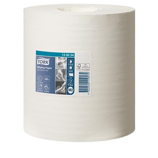 [700201N] Tork Advanced Inner Roll M2, 1-Ply, Item No. 130034, 6 Rolls of 165 m Each.