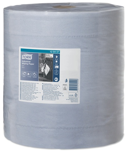 [700213N] Tork industrial paper wipes, 128407, 1000 sheets.