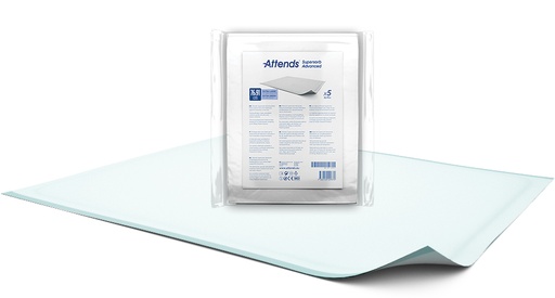 [430104N] Attends Supersorb Advanced, bed protection pads, 76 x 91 cm, 5 pcs.