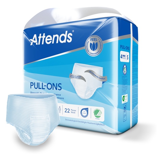 [430045-1N] Attends Pull Ons 4 S, 22 pezzi.