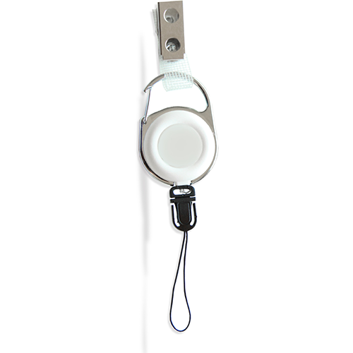 [460017N] Formades Kittelflaschenhalter, weiss, bis 50 cm ausziehbar