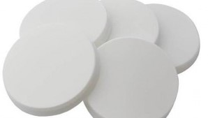 [440025E] Pots à médicaments, couvercle, blanc, carton de 750 pcs.