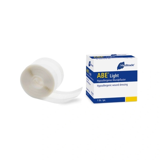[400433N] ABE© Rotolo di gesso leggero, 4 cm x 5 m, 1 rotolo