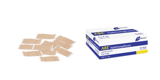 [400434N] Injection plaster ABE©, 2 x 4 cm, box 500 pcs.