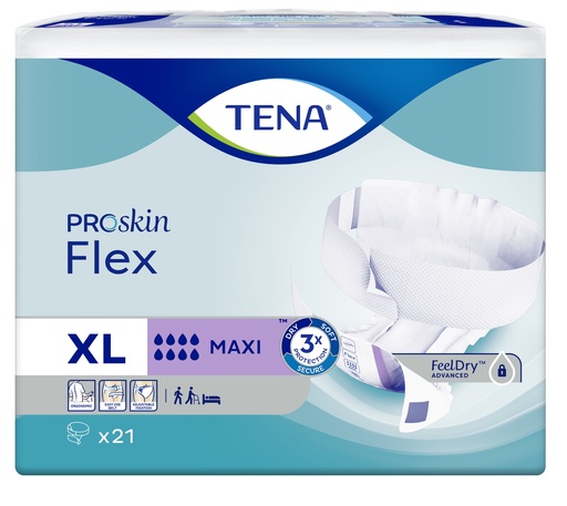 [432080-1N] TENA Flex Maxi Proskin XL, 21pcs.