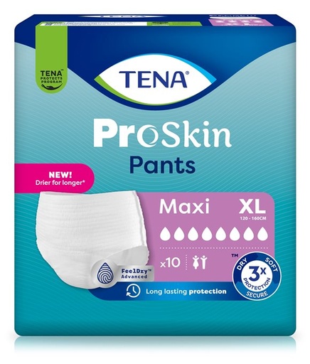[432028-1N] TENA Pants Maxi Proskin, 120-160 cm, XL, 10 pces