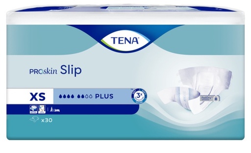 [432097N] Tena Slip Plus XS, 30 pezzi.