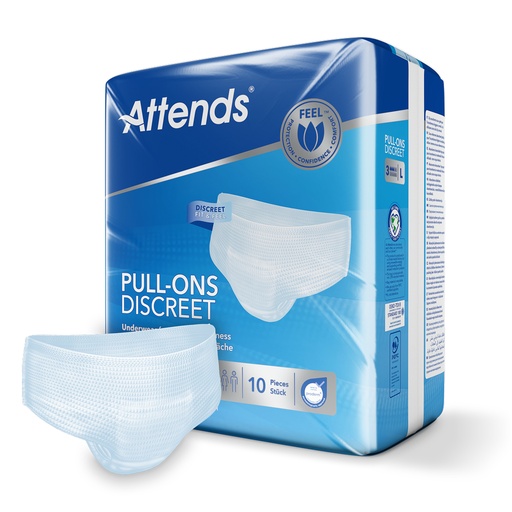 [430044-1N] Attends Pull Ons Discreet 3 L, 10 Stk