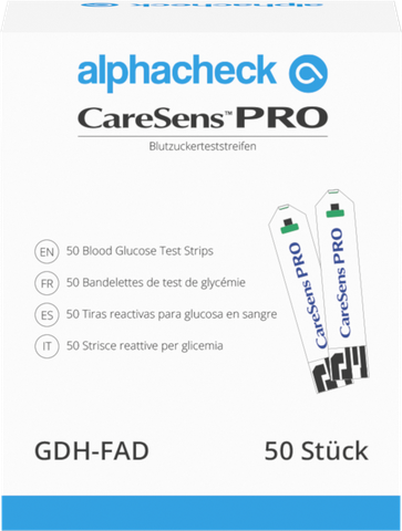 [400610N] Test strips Alphacheck CareSens Pro, 50 pcs.