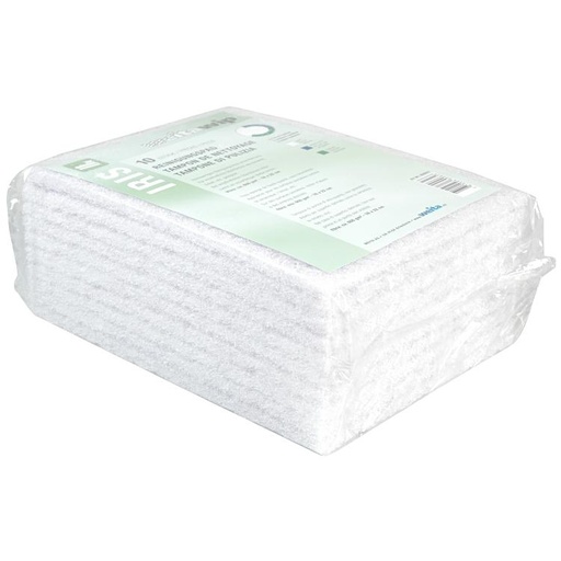 [800016N] Iris Vliespads weiss. 160x220mm, Karton 10 x 10 Stk
