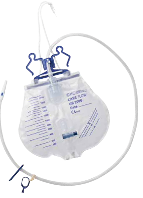 [480221N] GHC Urindrainage CAREFLOW UB 2000, 2000ml, 90cm, steril