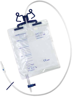[480240N] GHC Bettbeutel CAREFLOW UB 2000A, 2000ml, 110cm, steril