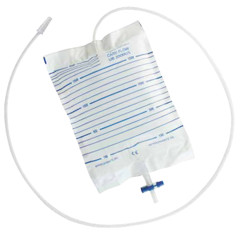 [480241N] GHC Einmalbettbeutel CAREFLOW UB 2000E, 2000ml, 90cm, steril
