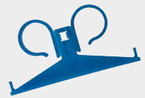 [480244N] GHC Bettbeutelhalterung CAREFLOW, aus PVC