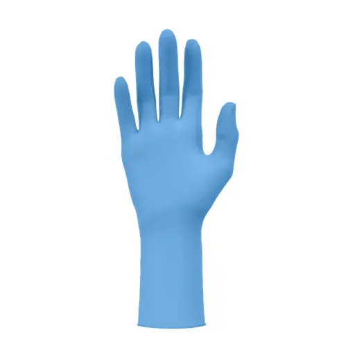 [470112N] Nitril® X-Long, blue, examination glove, powder-free, XS, 100 pcs.